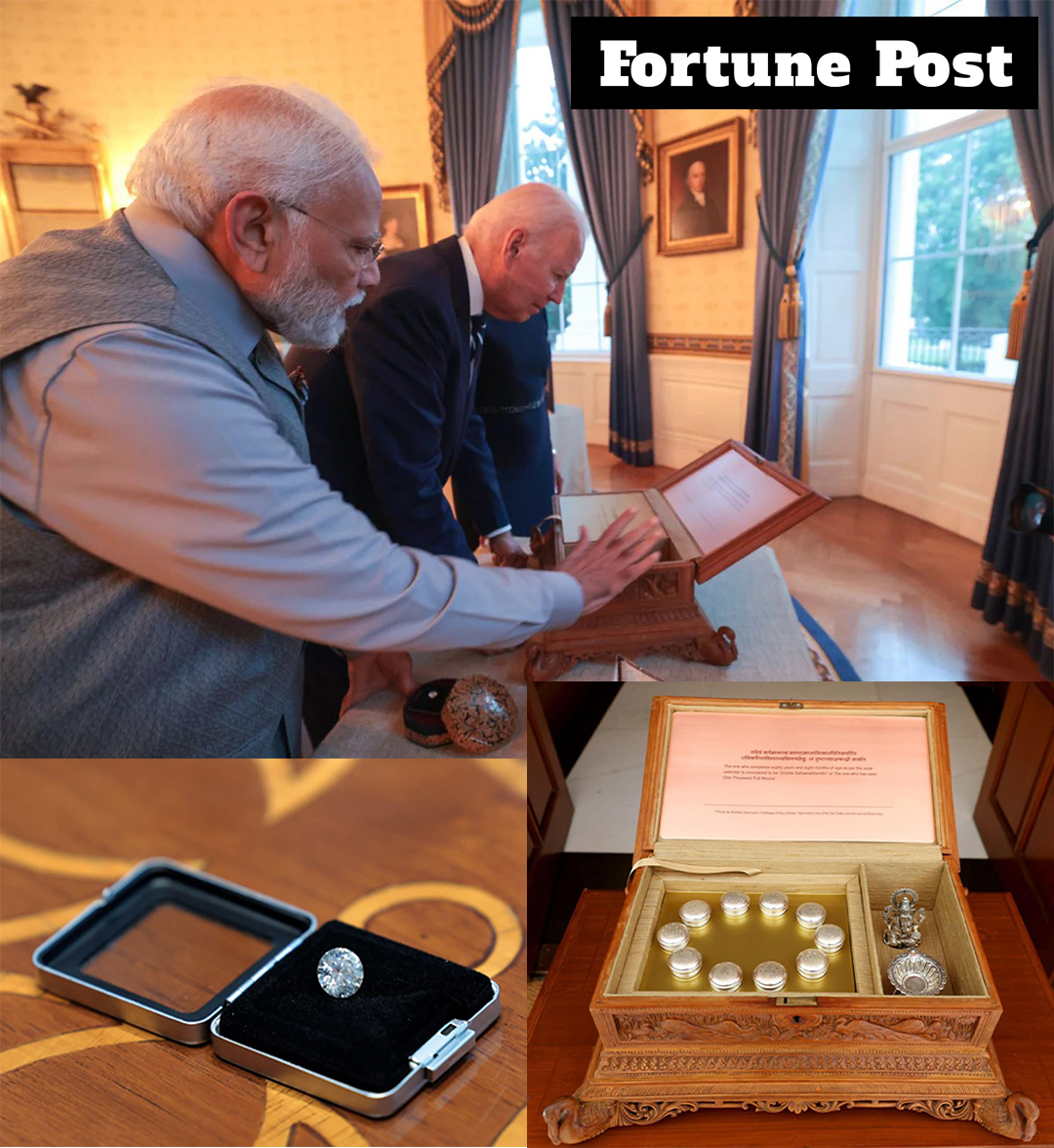 What PM Modi, Joe Biden Gifted Each Other During Dinner At White House