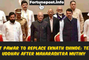 Ajit Pawar To Replace Eknath Shinde Team Uddhav After Maharashtra Mutiny