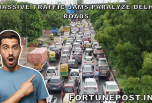 massive traffic jams