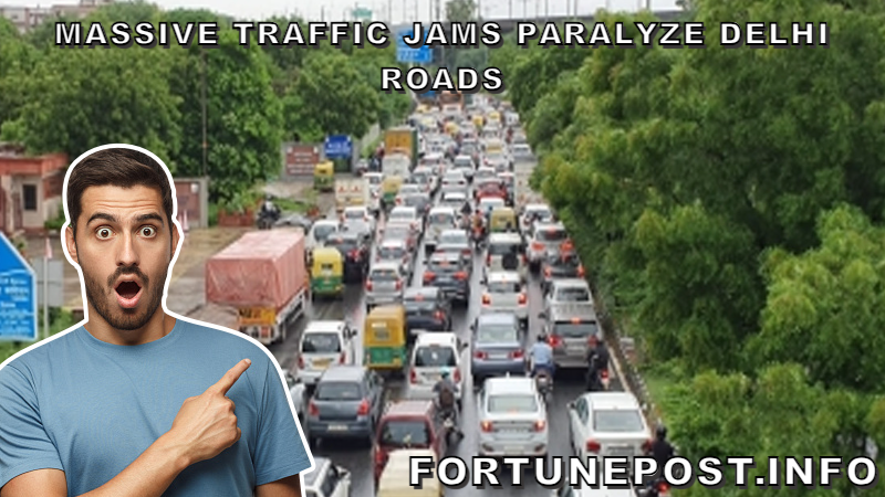 massive traffic jams