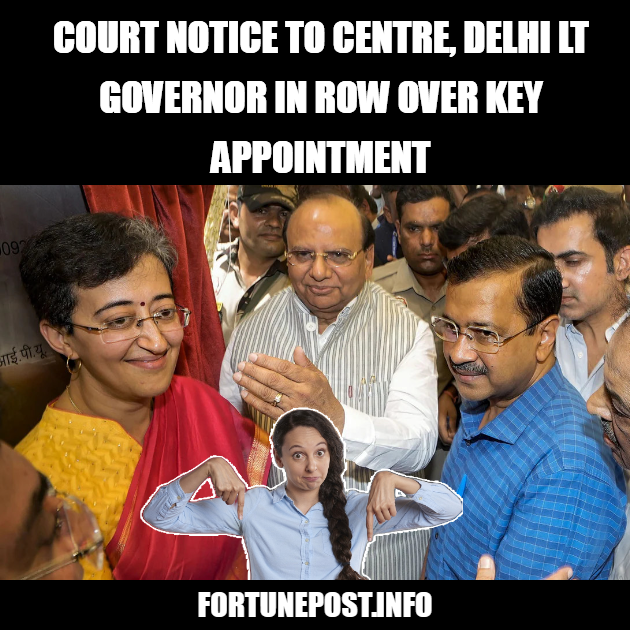 Court Notice To Centre, Delhi Lt Governor In Row Over Key Appointment