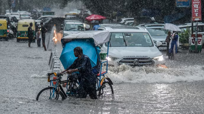 Heavy Rain Lashing Delhi, Met Office Predicts More Showers
